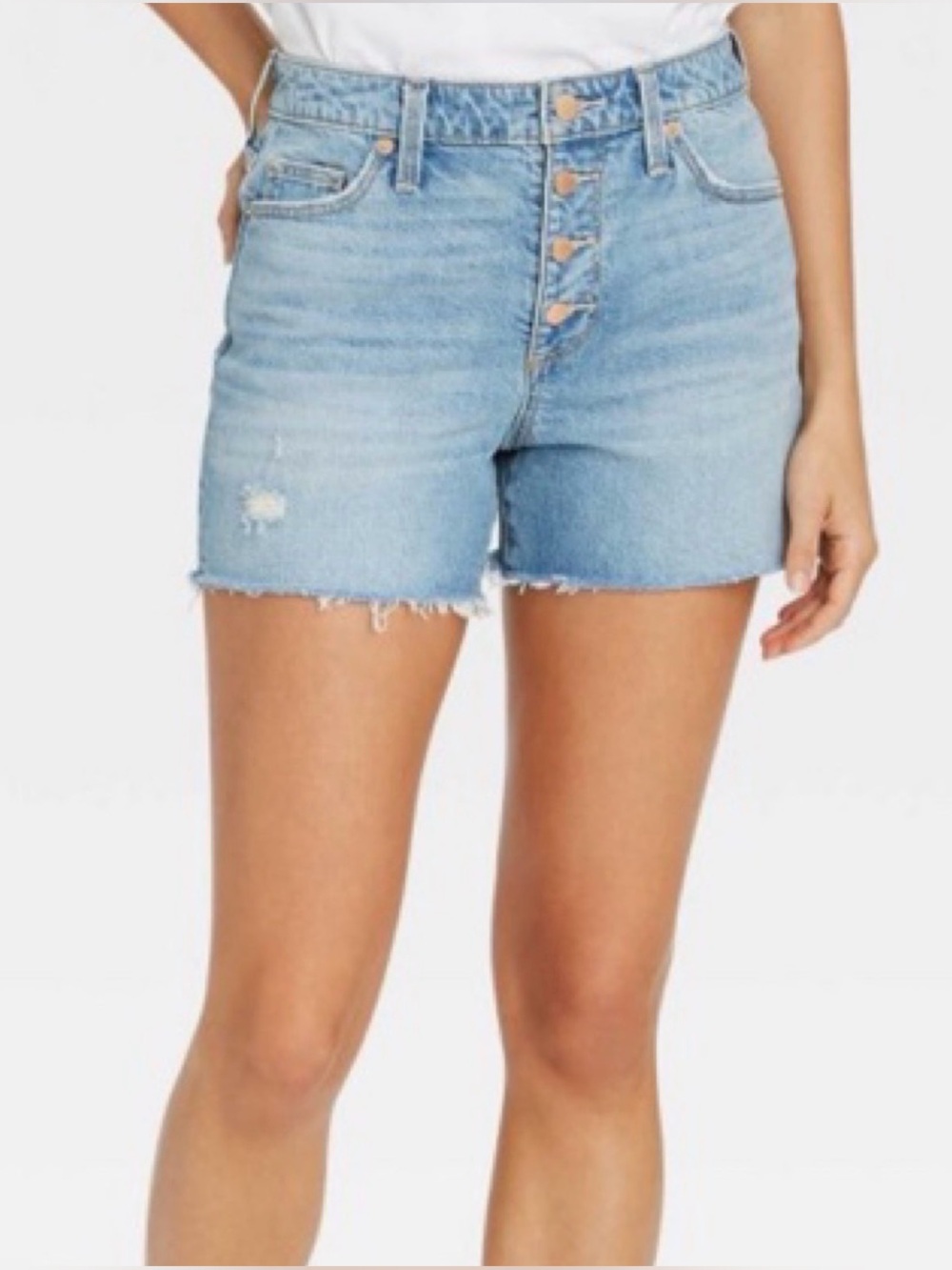 Universal Thread Vintage Midi Denim Shorts